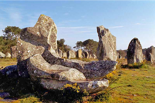 Доисторические места в Бретани